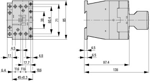 Dilmf14 01 Rac24 104430 Xtce014c01t F47 Eaton Electric Ko